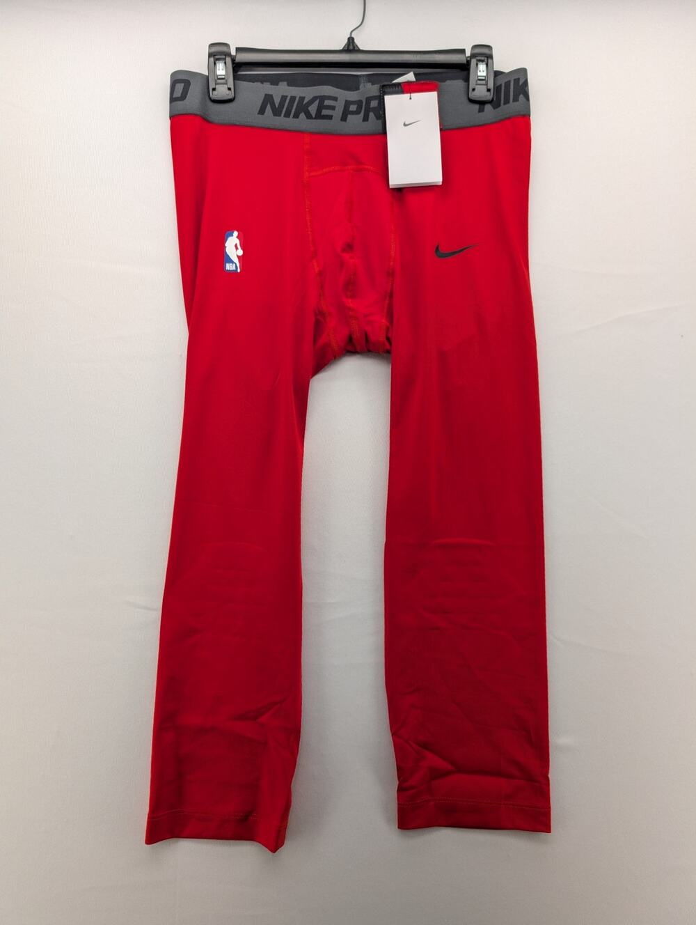 NWT Nike Pro Men's NBA Compression Pants in Red size XL